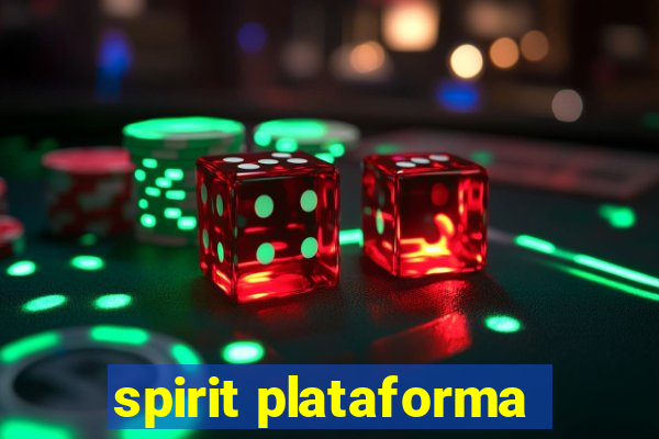 spirit plataforma